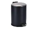 Pedal bin black + gold