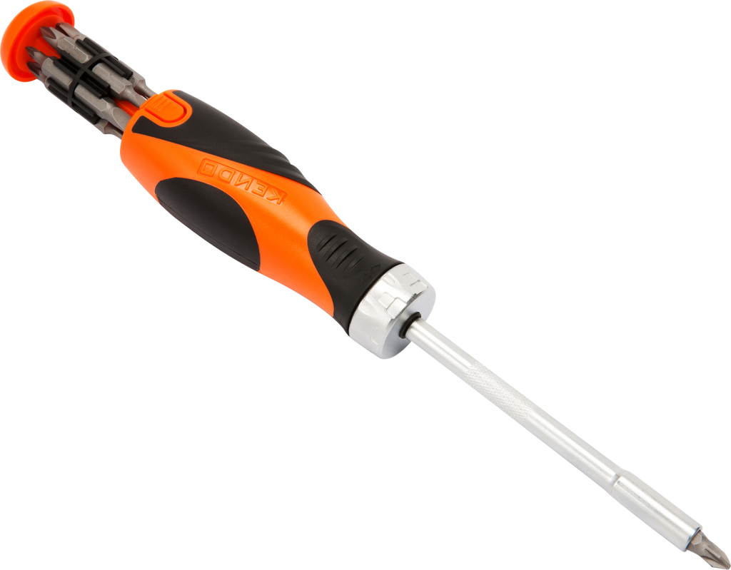 Screwdriver with bit-set 14pcs