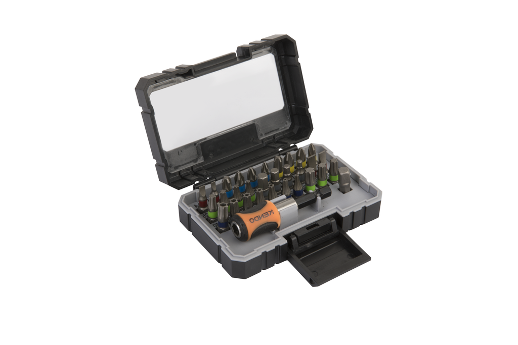 Color ring screwdriver bit set 32pcs