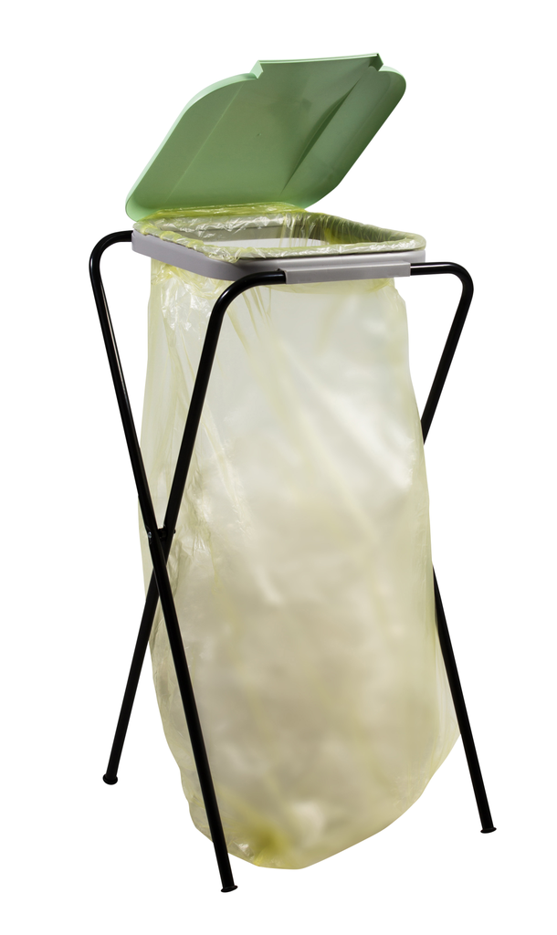 Refuse bag holder black