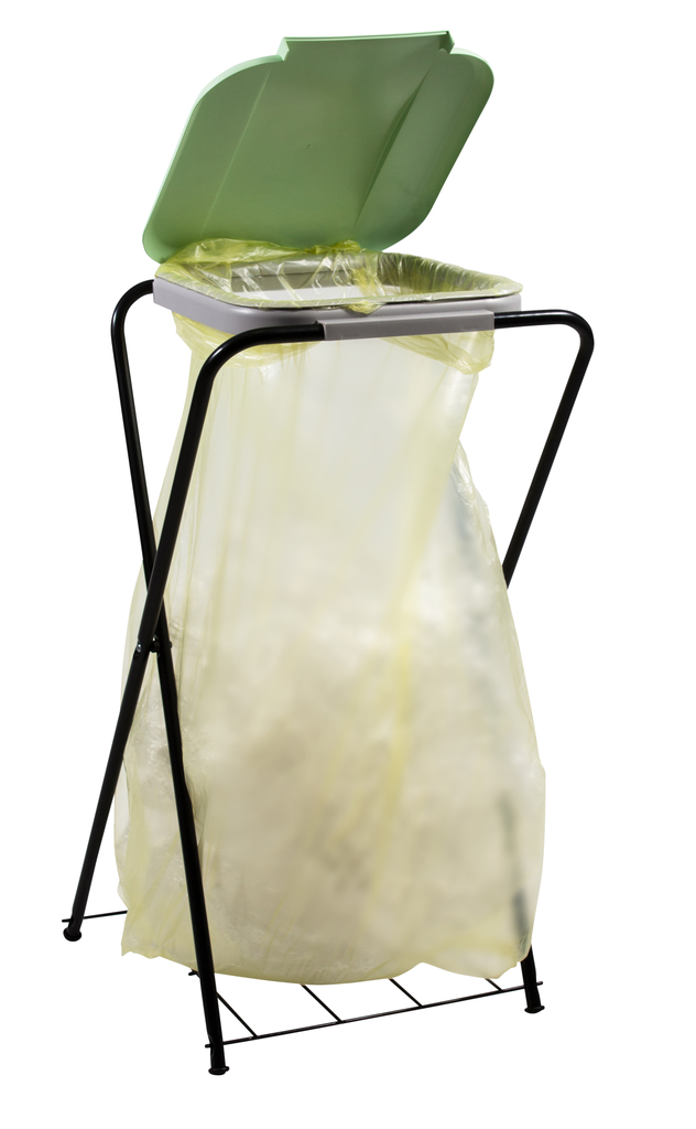 Refuse Bag Holder with Grid