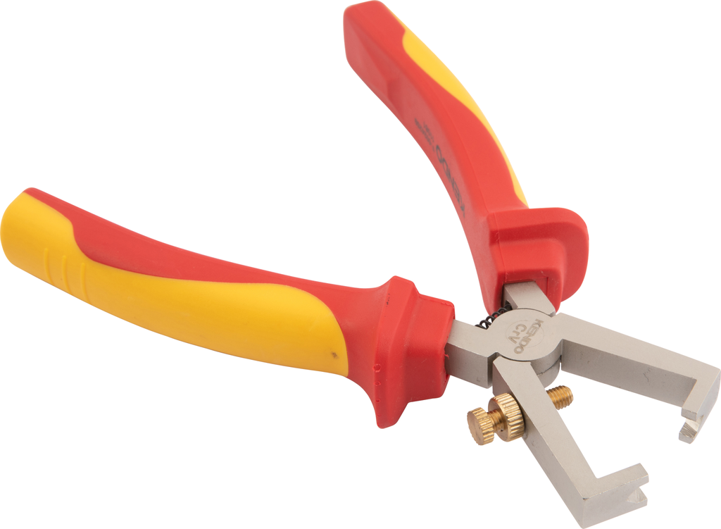 Wire stripping plier vde