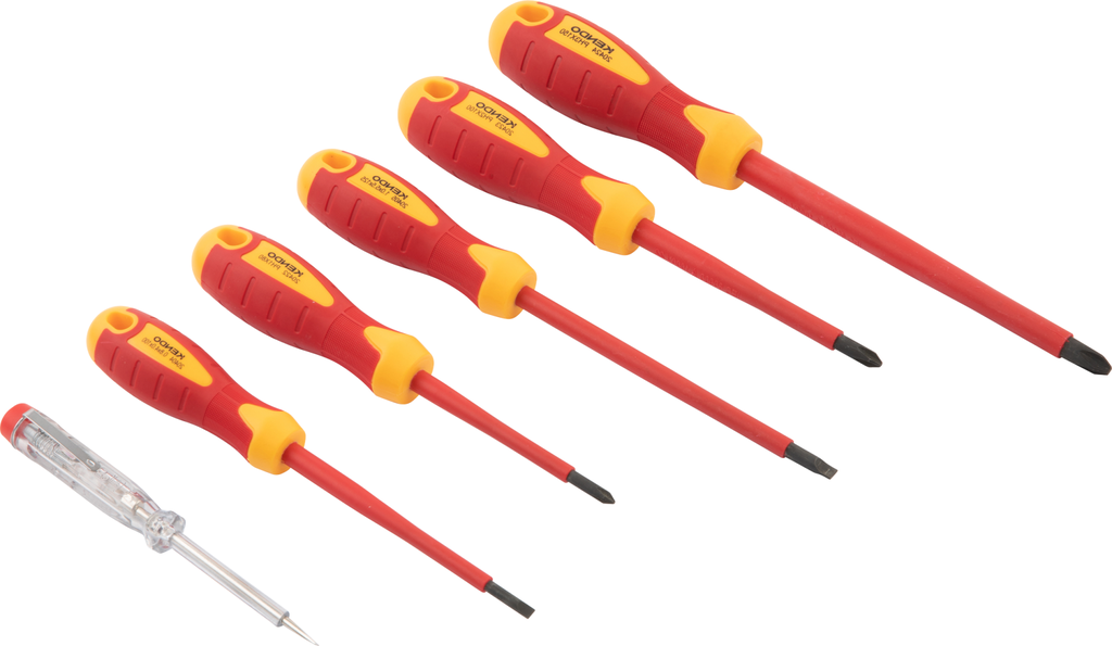 VDE screwdriver set 6pcs