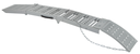 Foldable loading ramp 200cm