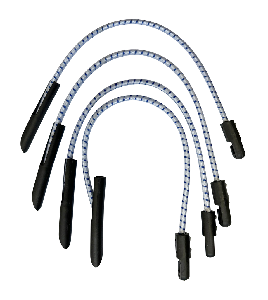 Set de 4 elastiques pour bache