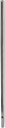 Mailbox pole single stainless steel