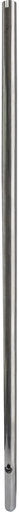 Mailbox pole single stainless steel