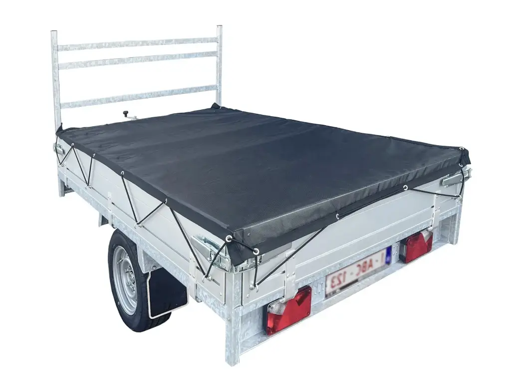 Fine-meshed trailer cover