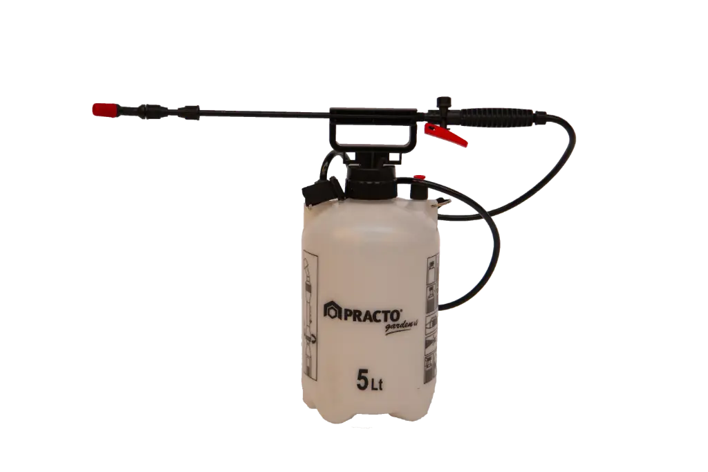 Pressure sprayer with carrying strap