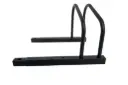 Extension for galvanized or black bike racks