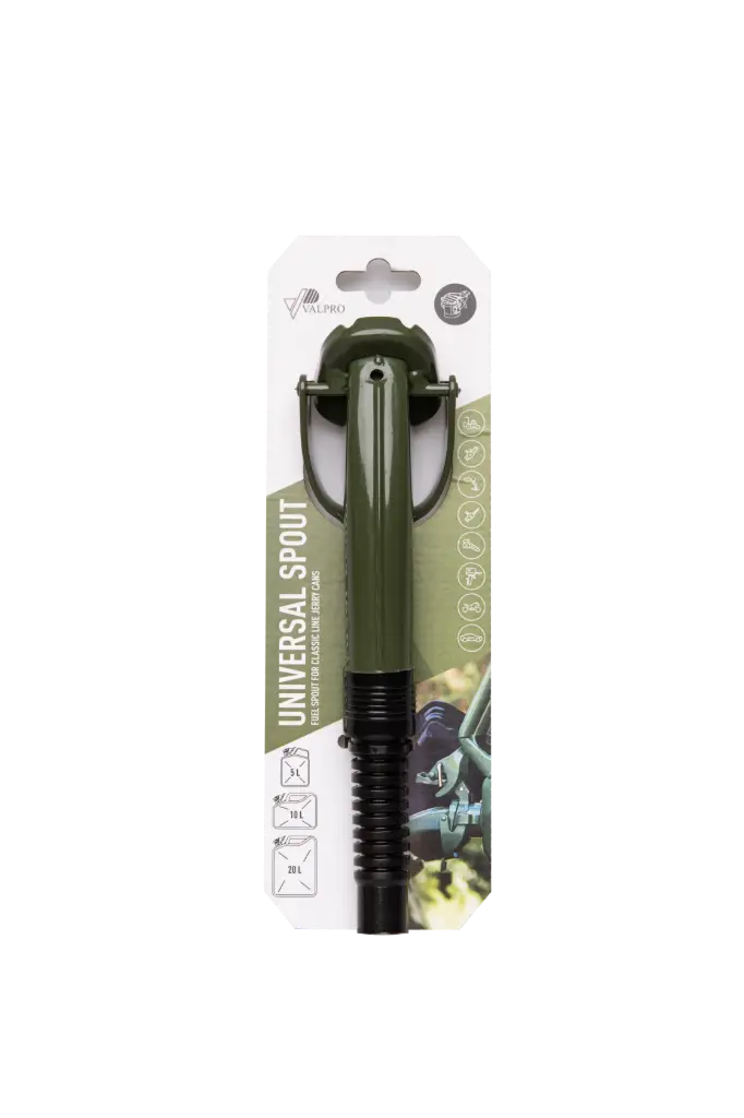 Flexible spout olive green