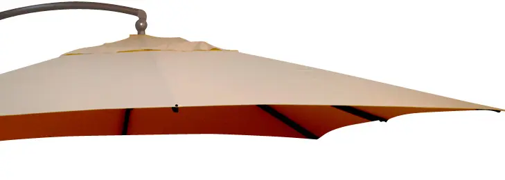 Toile de parasol ovale Olefin