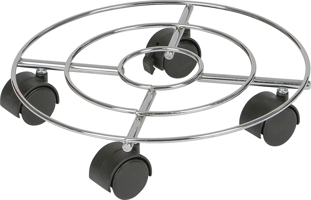 Plantenroller chroom