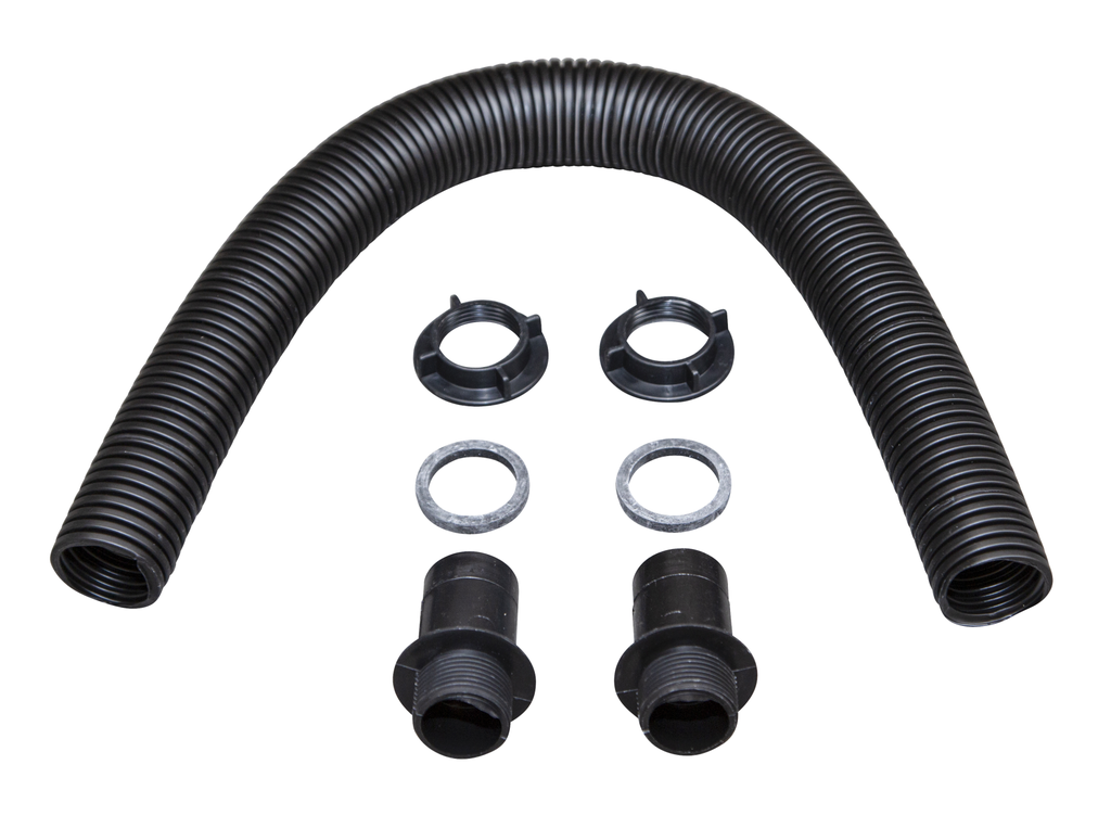Connection piece for water barrels