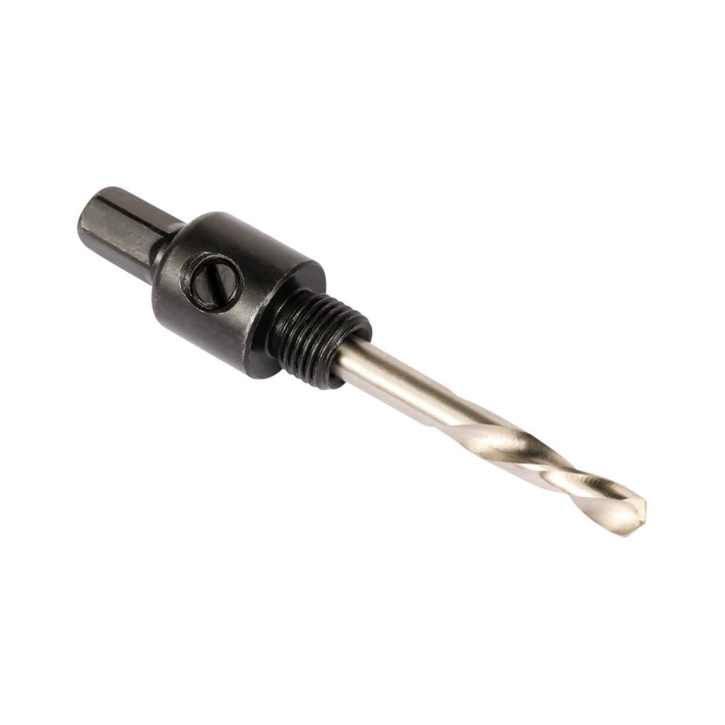 Arbor and pilot drill for bi-metal hole saws