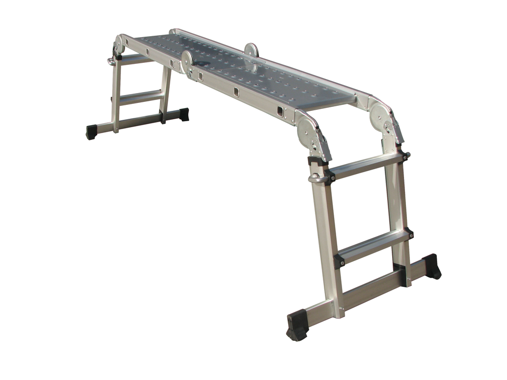Telescopische vouwladder