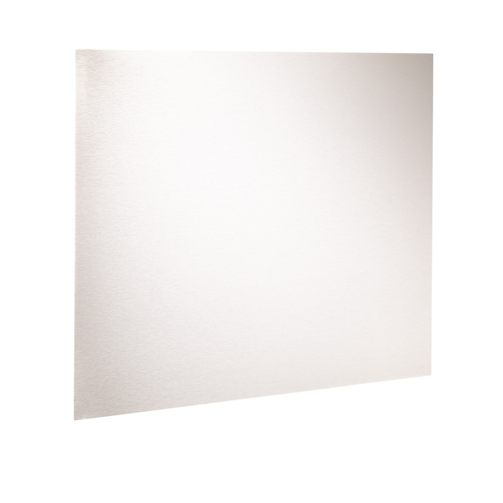 Stainless steel backsplash