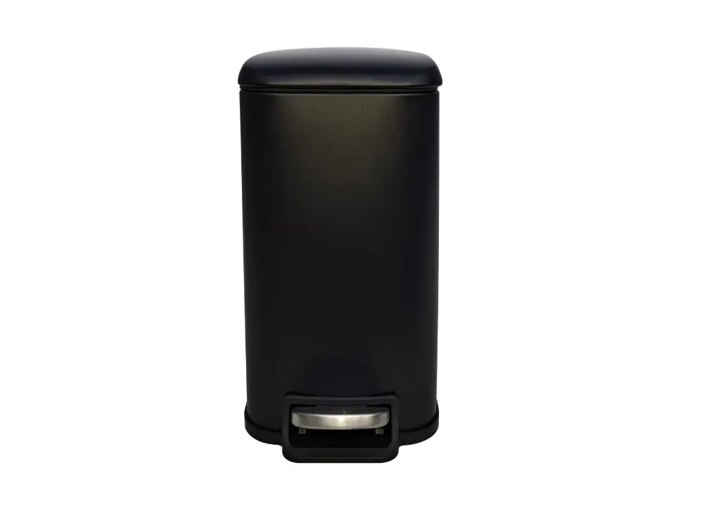 Pedal bin narrow matt black