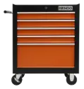 Lockable roller cabinet - 5 drawers