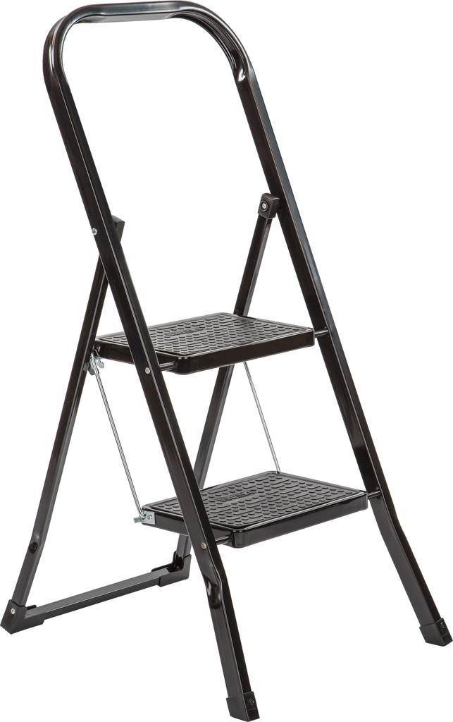 TRAPLADDER COLOR STEP 3TR.+BEUGEL ZWART