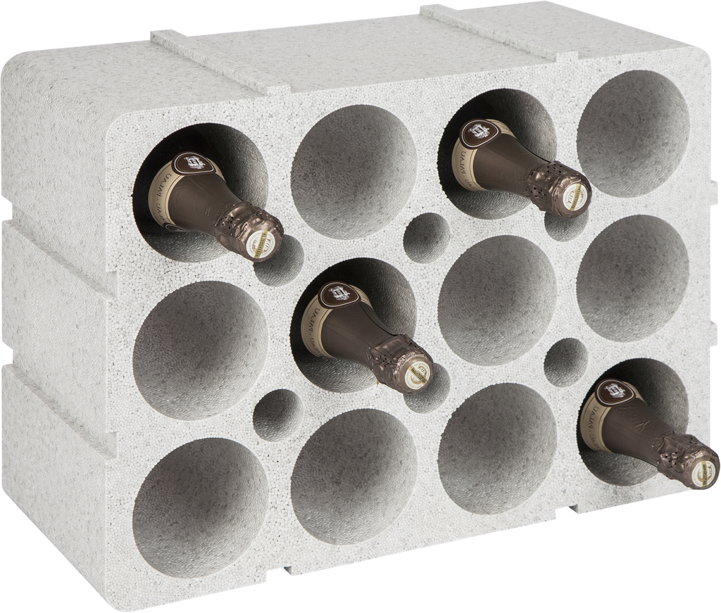 Bottleracks polystyrene 12