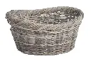 Rattan basket oval