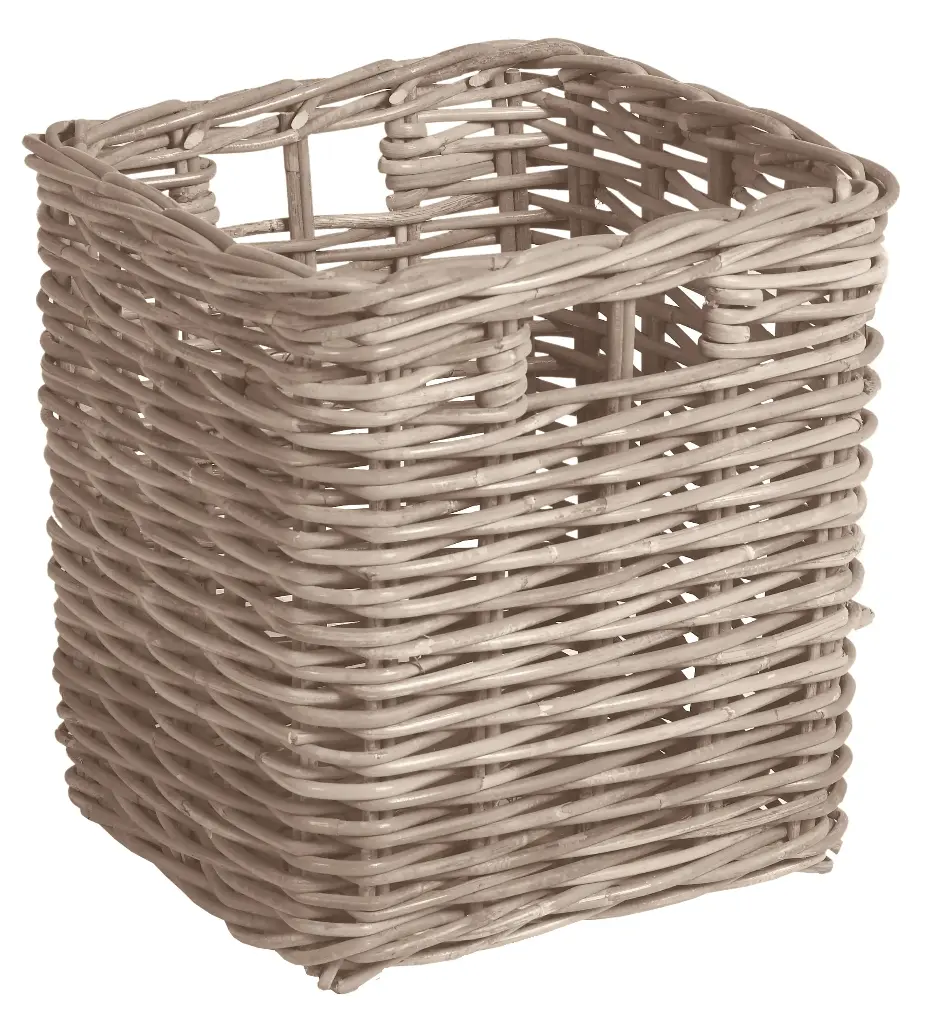 Panier rotin carré