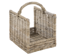 Rattan basket rectangular