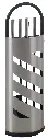 HAARDSET TAMBORA 5-DELIG INOX H. 67cm