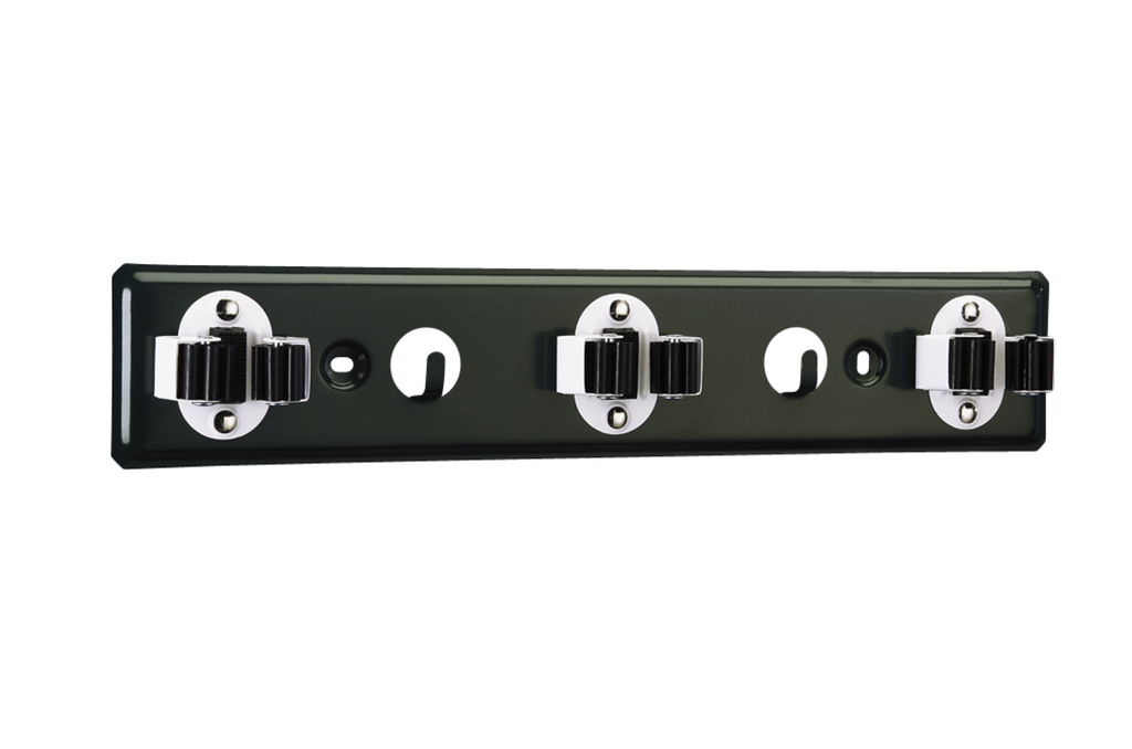 Tool holder with clamps and hooks