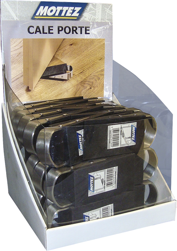 Cale de porte caoutchouc