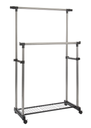 Double clothes rack heavy-duty