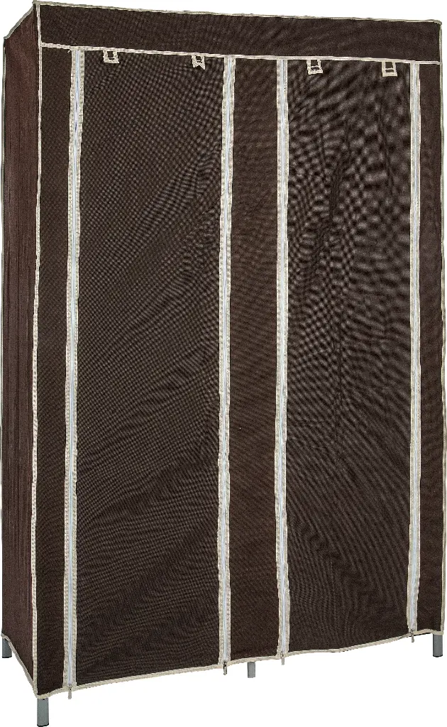 Garde-robe alu double