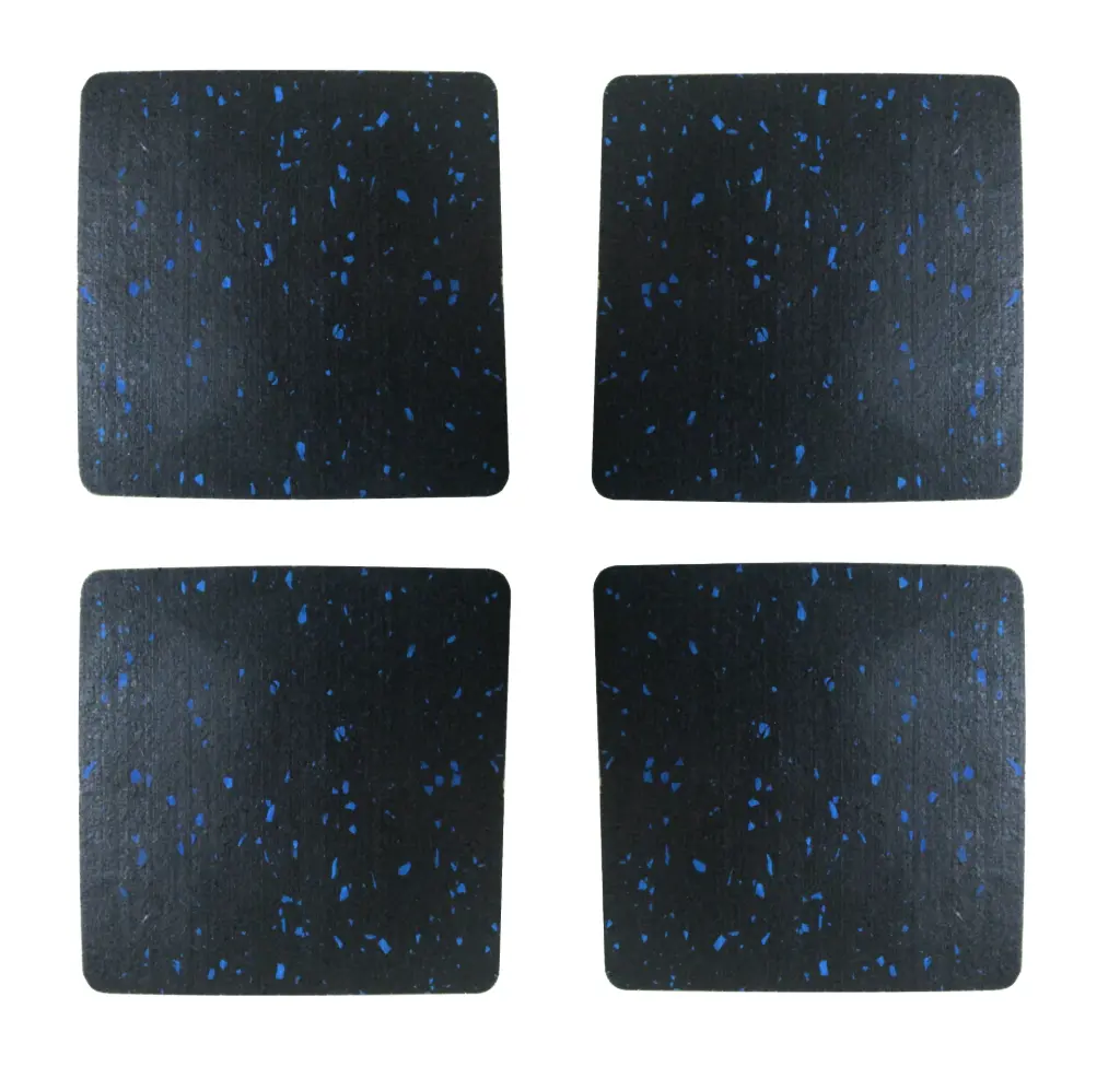 Anti-vibration patin carre lot de 4