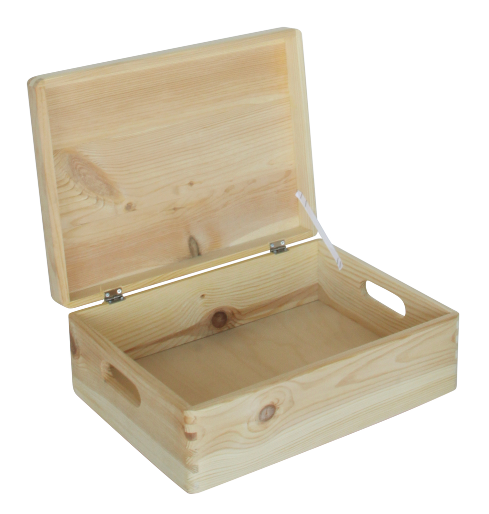 Caisse de rangement avec couvercle