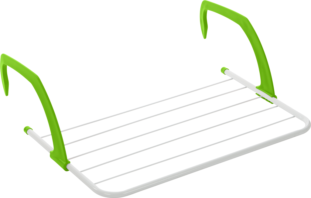 Balcony/radiator mounted drying rack 3m