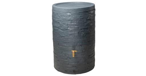 REGENTON ARONDO 250L GRIJS MET KRAAN