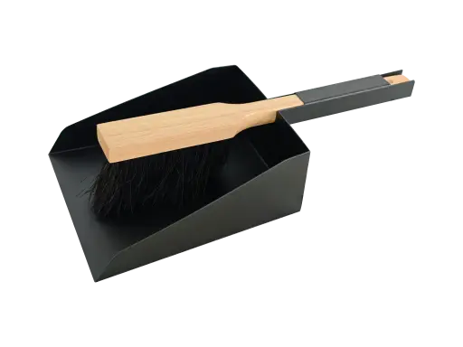 [W350] Vuilblik met borstel 