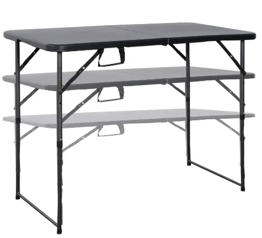 [Q610N] Table pliante hauteur réglable  