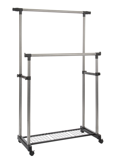 [O475] Tringle double extra solide 