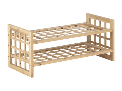 [H390] Wood Shoe rack 