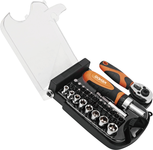 Stubby ratchet toolset 35pcs
