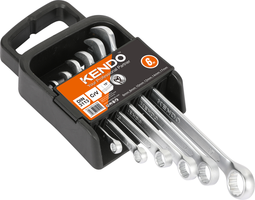 [KE15412] Combination spanner set 6pcs 